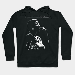 Nina Simone silhouette Hoodie